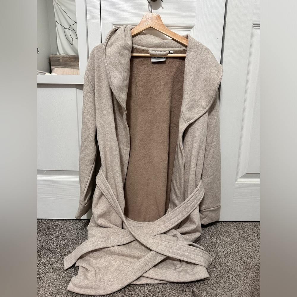 Thick tan robe